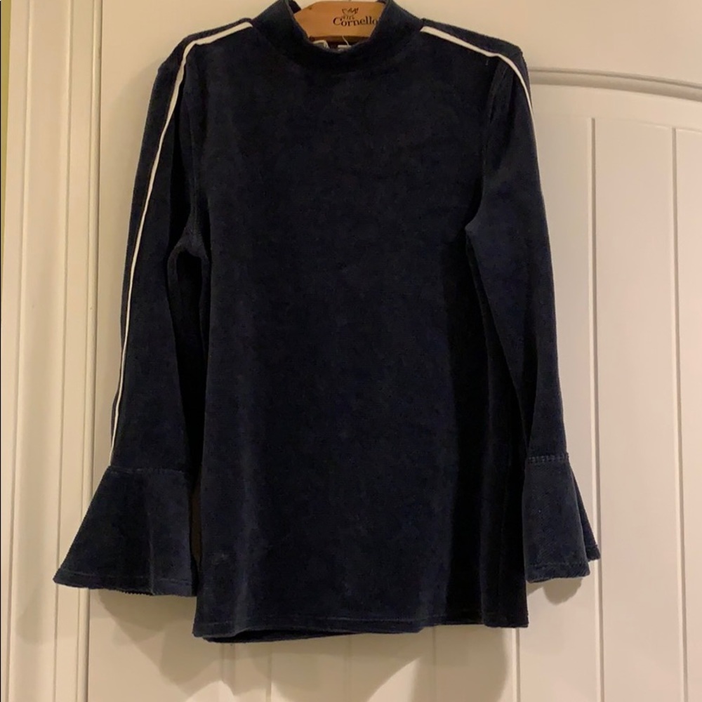 TP navy corduroy top